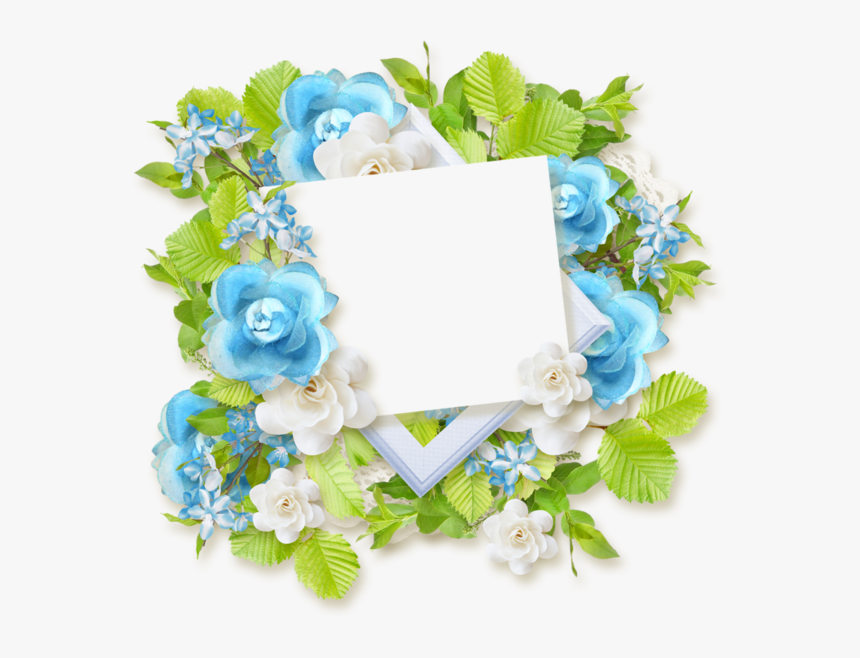 Carde Fleur Bleue, HD Png Download