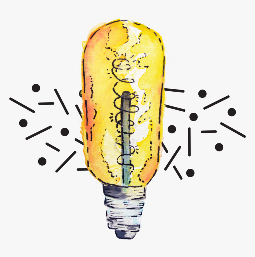 Lightbulb , Png Download - Illustration, Transparent Png