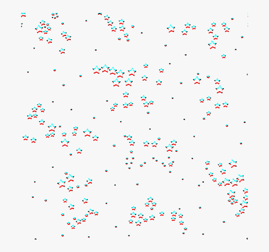 #glitch #stars #overlay - Art, HD Png Download