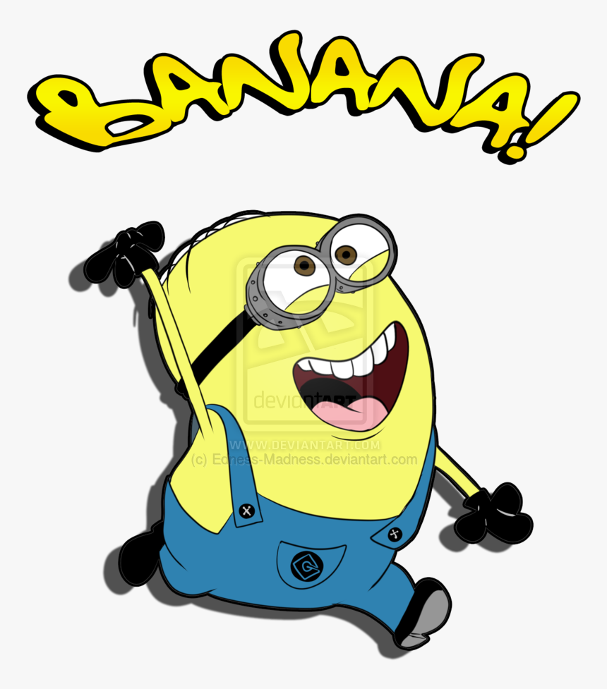 Minion Party Clipart - Minion Banana Clipart, HD Png Download