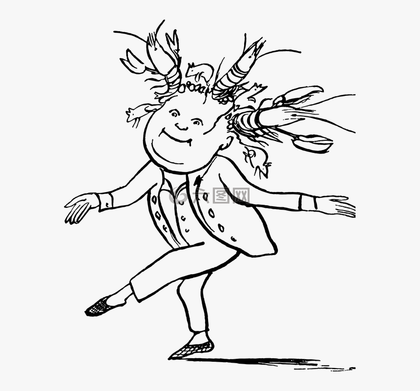 爱德华李尔,素描,酿酒 - Blessed, HD Png Download