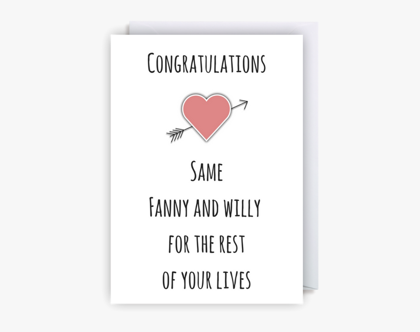 Funny Rude Wedding Cards, HD Png Download
