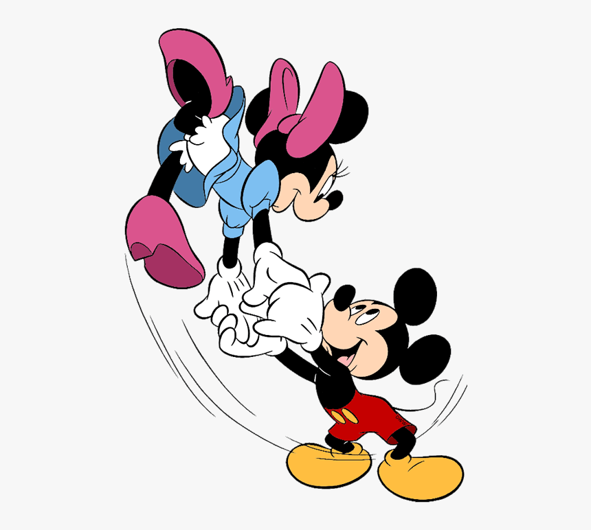 Mickey Mouse And Minnie Mouse, HD Png Download