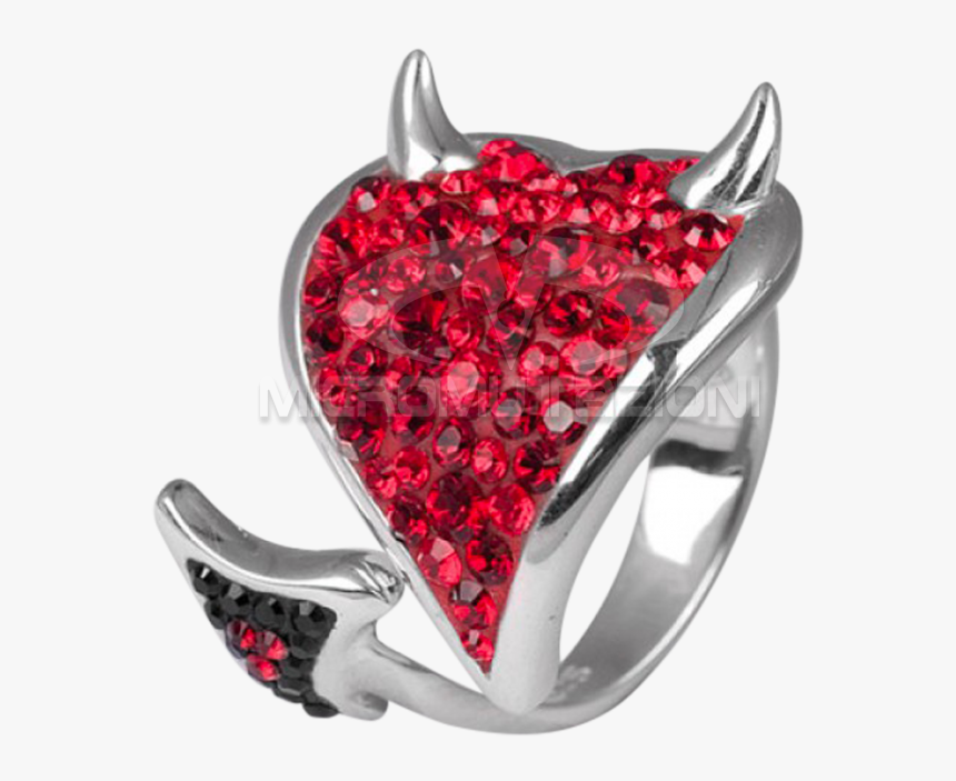 Devil Heart Ring, HD Png Download
