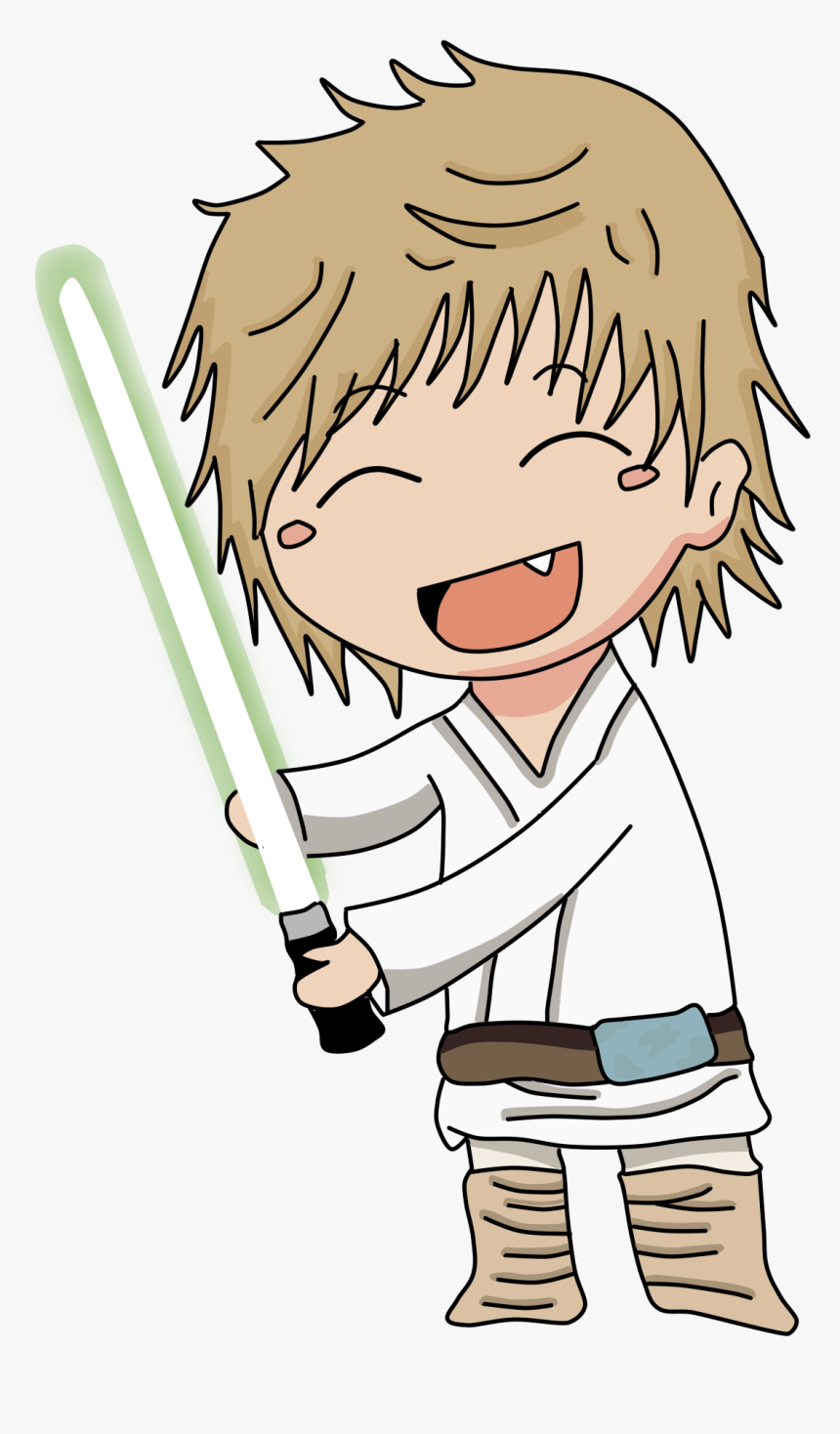 Star Wars Luke Draws, HD Png Download