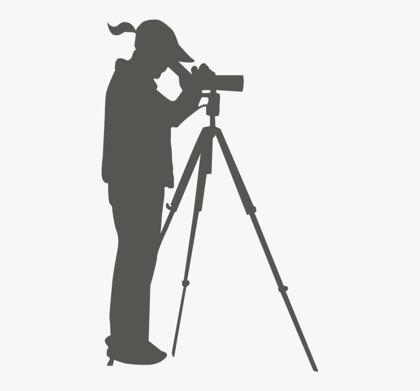 Spotting Scope Silhouette, HD Png Download