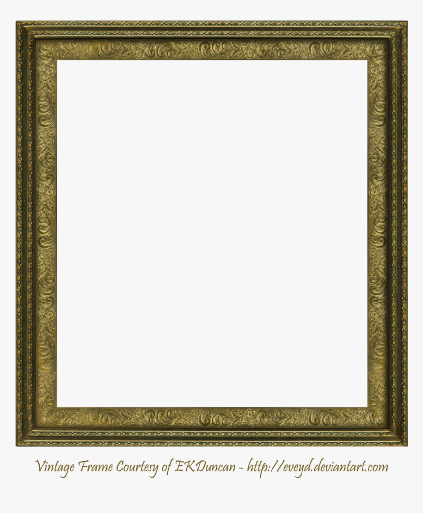 Picture Frame Square Clip Art - Square Picture Frame Png, Transparent Png