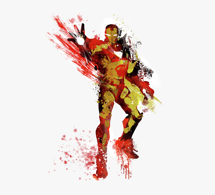 Iron Man Abstract, HD Png Download
