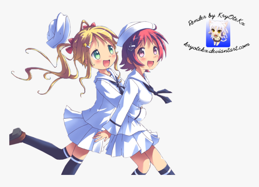 Anime Friends Render, HD Png Download