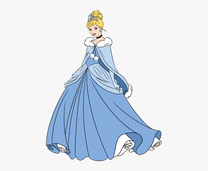 cinderella in blue dress