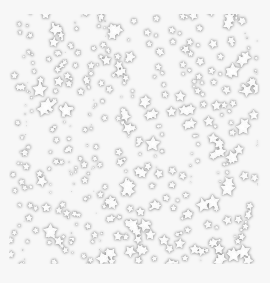#freetoedit #stars #whitestars #overlay #whiteoverlay - Circle, HD Png Download