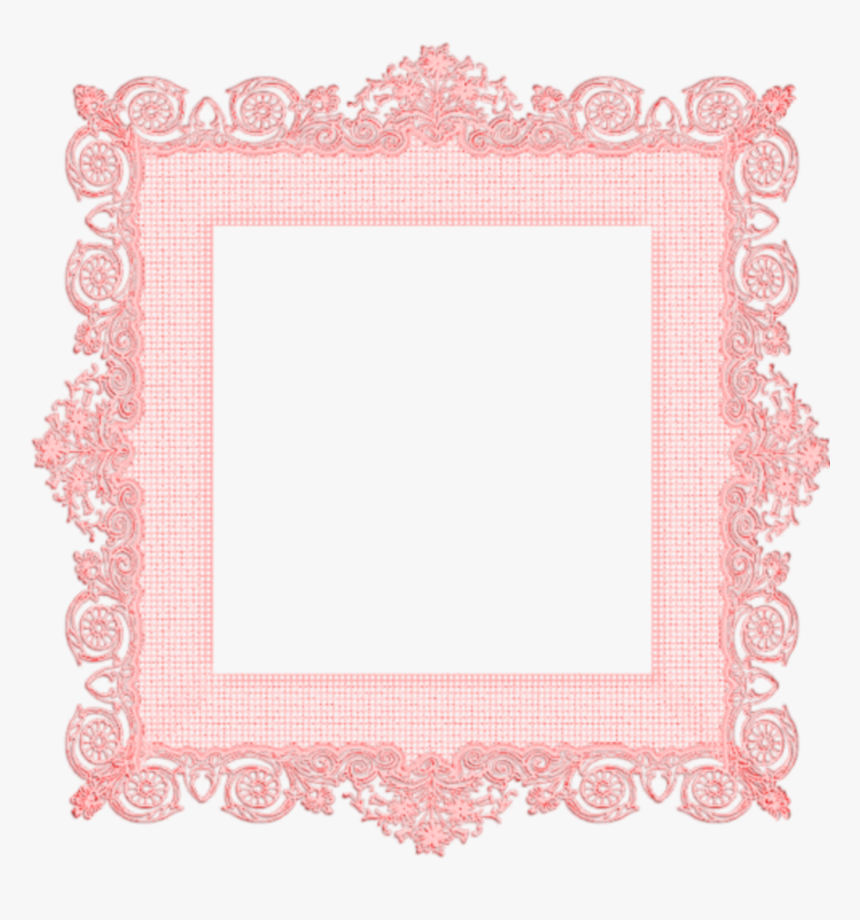 #ftestickers #frame #pictureframe #vintage #retro #pink - Porta Retrato Rosa Png, Transparent Png