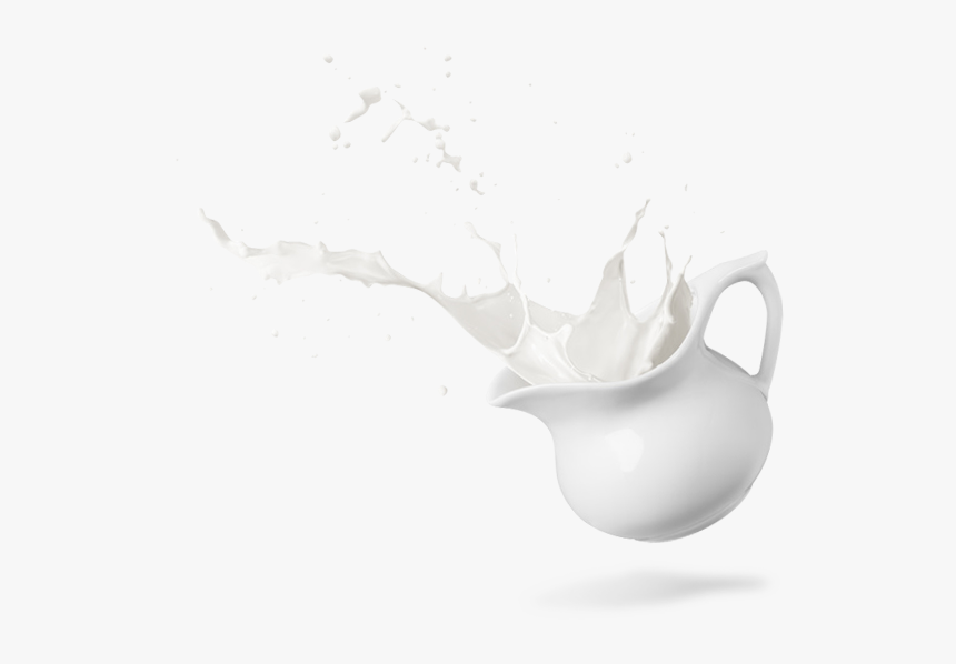 Chocolate And Milk Splash - Milk Color Splash Background Png, Transparent Png