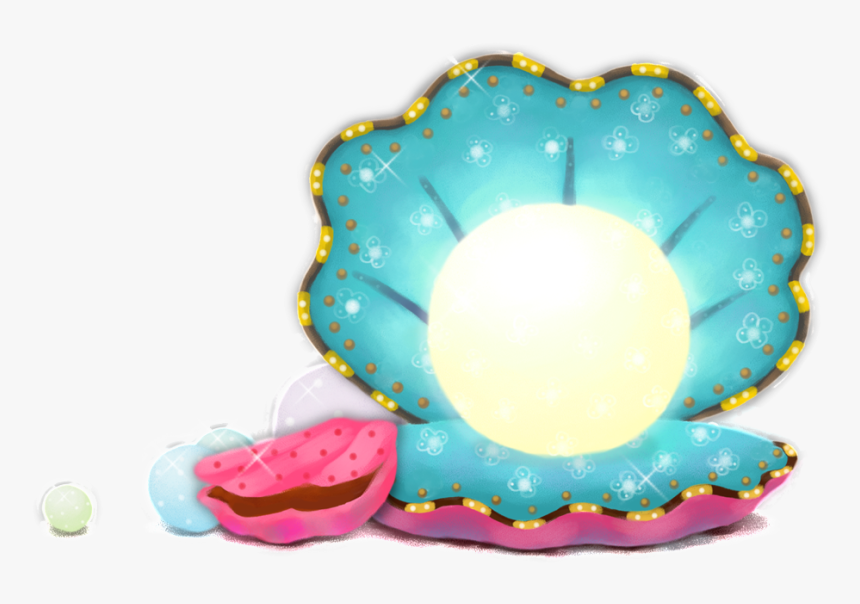 This Product Design Is Fairy Tale World Pearl Clam - Pearl Shell Anime Png, Transparent Png
