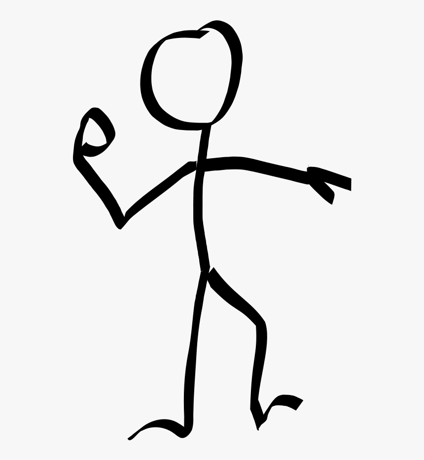 Usb Stick Clipart, Vector Clip Art Online, Royalty - Stick Figure Transparent Background, HD Png Download