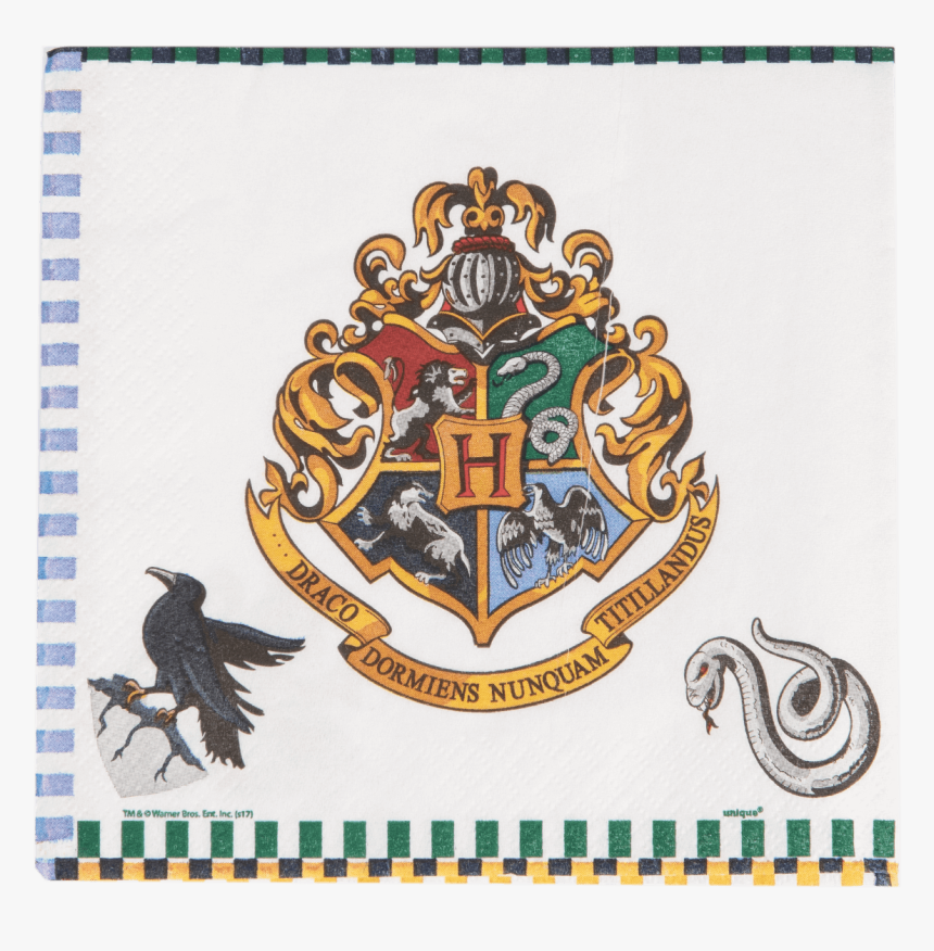 Harry Potter Napkins Reverse - Hogwarts Harry Potter, HD Png Download