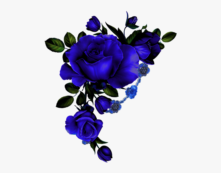 Rose Corner Border Png, Transparent Png