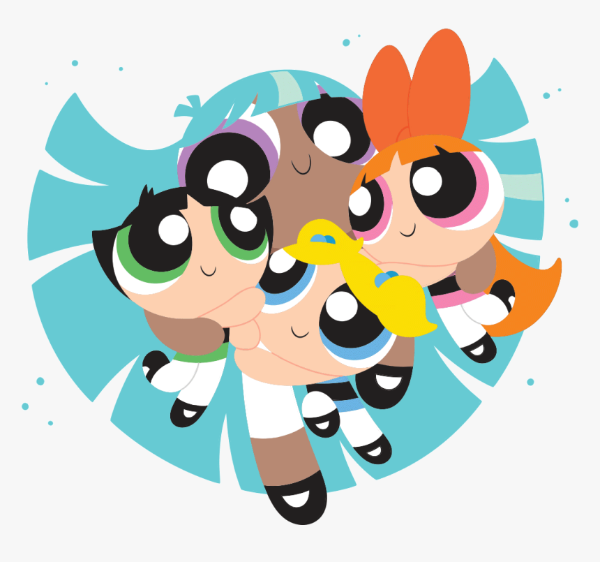 Kawaii Friends Girls Cartoon, HD Png Download