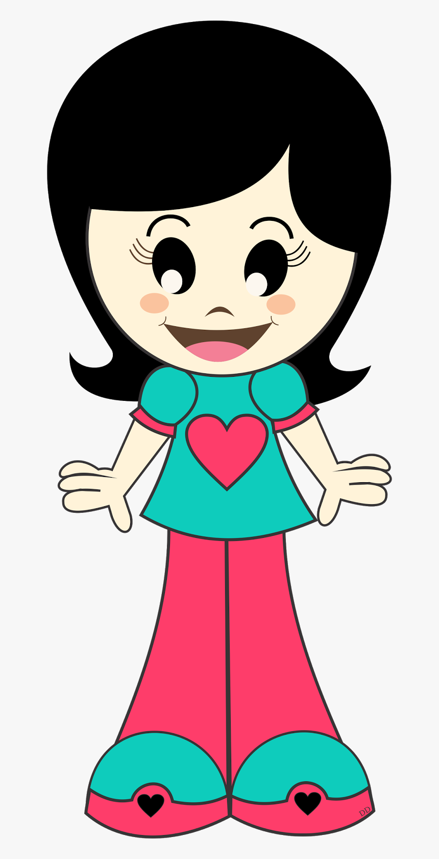 Mascotinhas Menina, HD Png Download