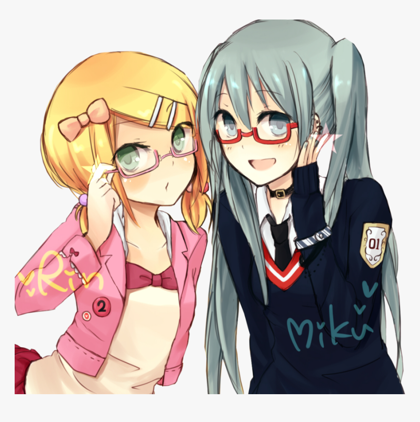 Hatsune Miku And Rin Kagamine, HD Png Download