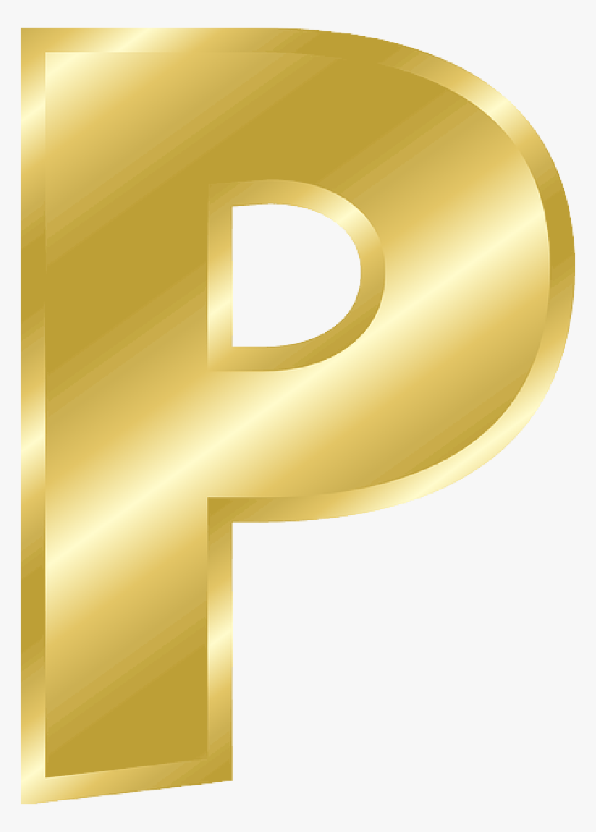 Letter A Gold Design, HD Png Download
