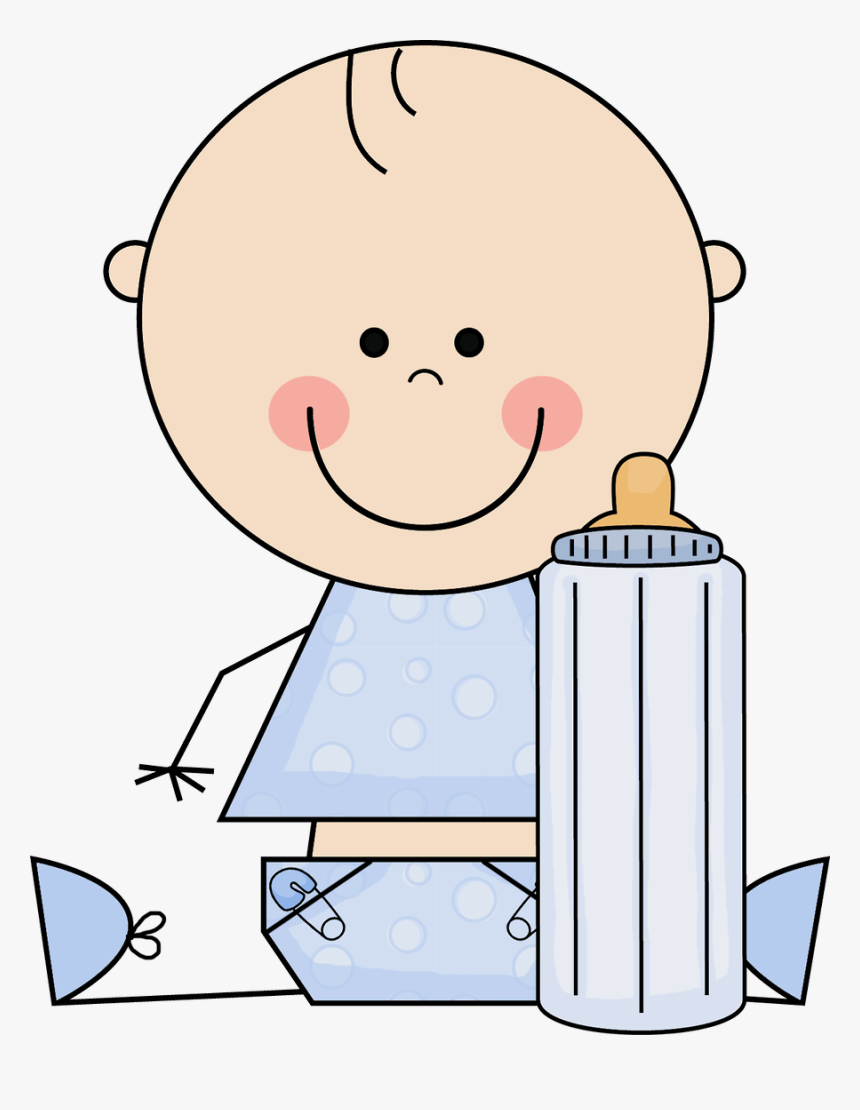 Baby With Clothes Cartoons, HD Png Download