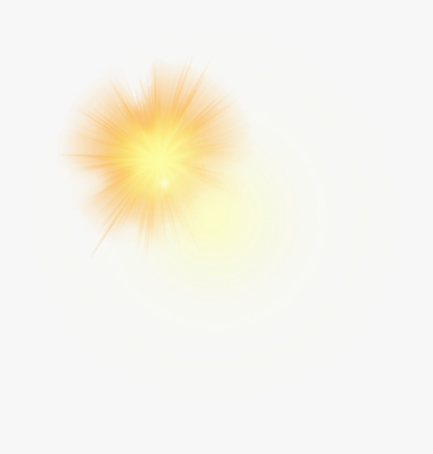 #ftestickers #effect #overlay #light #lensflare #yellow - Light, HD Png Download