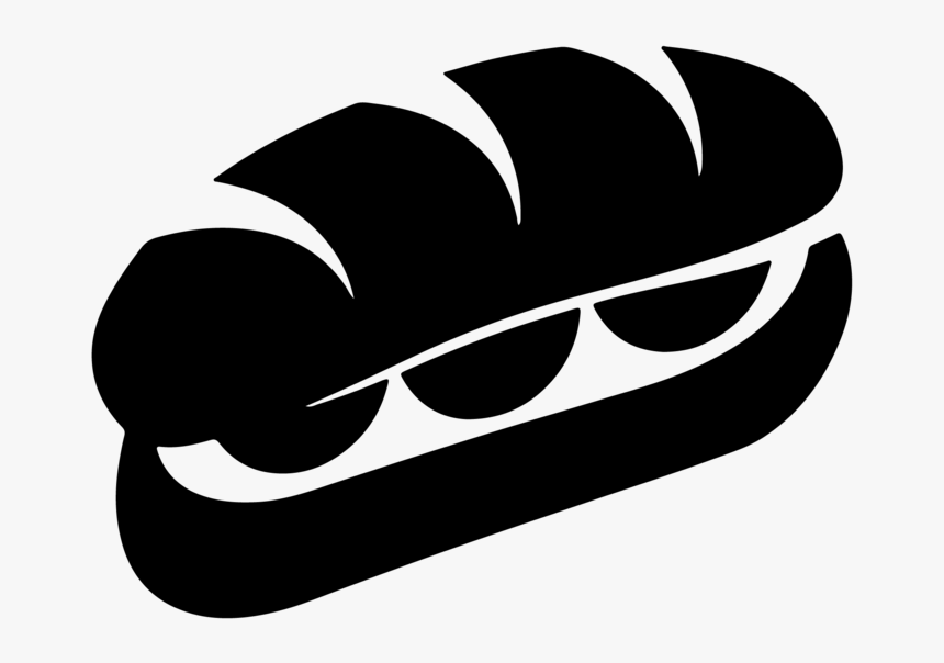 Transparent Punta Cana Clipart - Cuban Sandwich Black And White Vector, HD Png Download