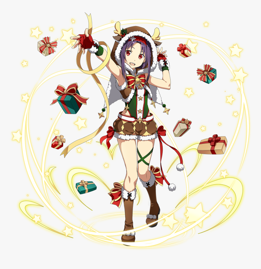 Sao Memory Defrag Yuuki Christmas, HD Png Download