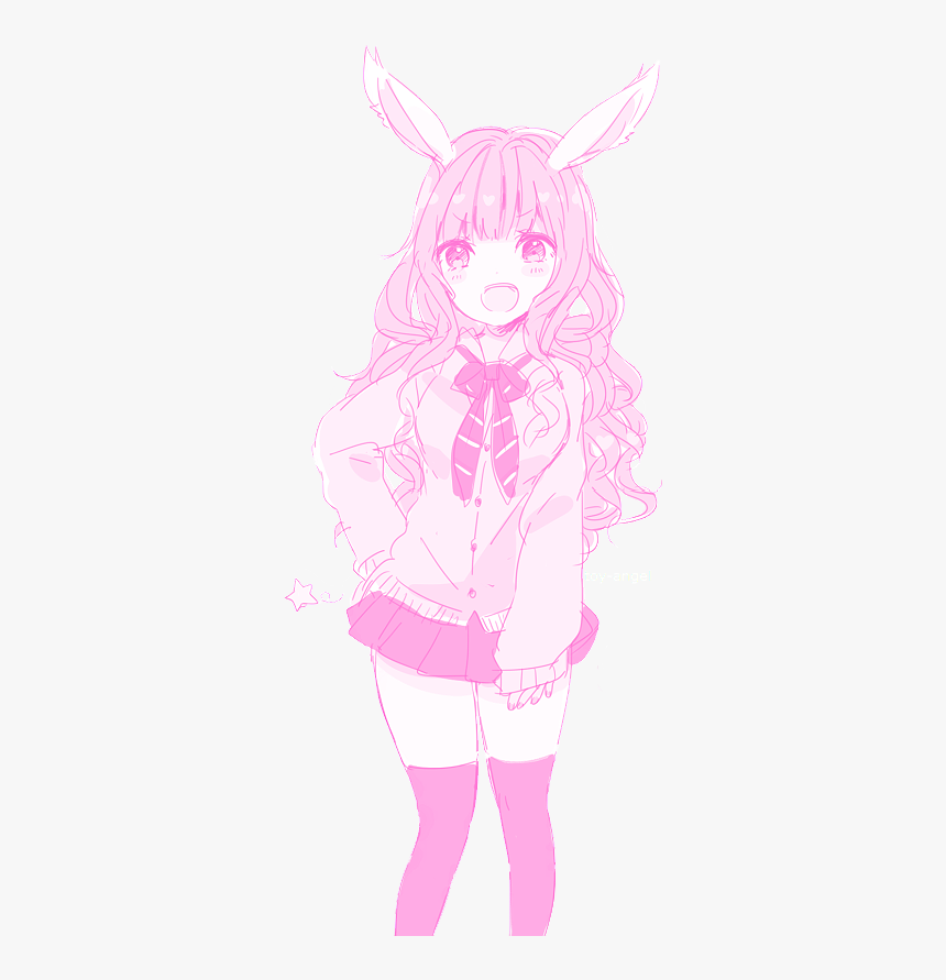 Pink Edit Manga Princess, HD Png Download