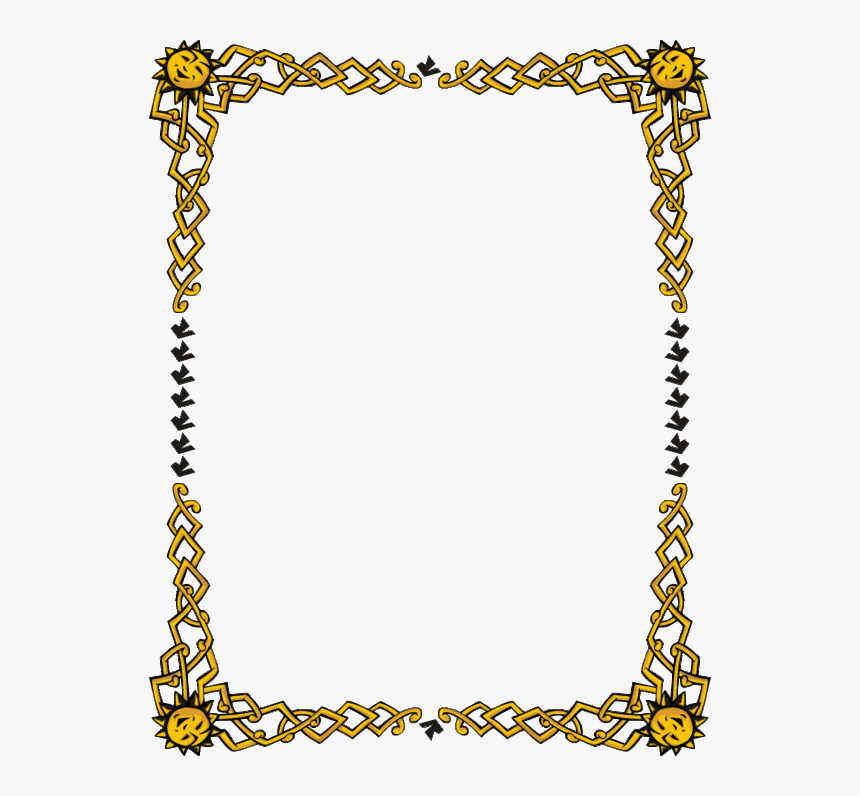 Flower Clip Art Borders Free Clipart - Borders Clip Art, HD Png Download