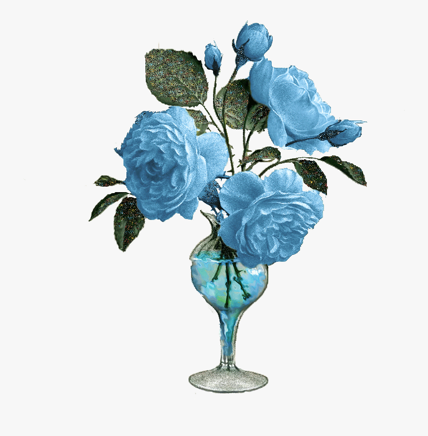 Blue Rose Gif Png, Transparent Png , Transparent Png Image - PNGitem