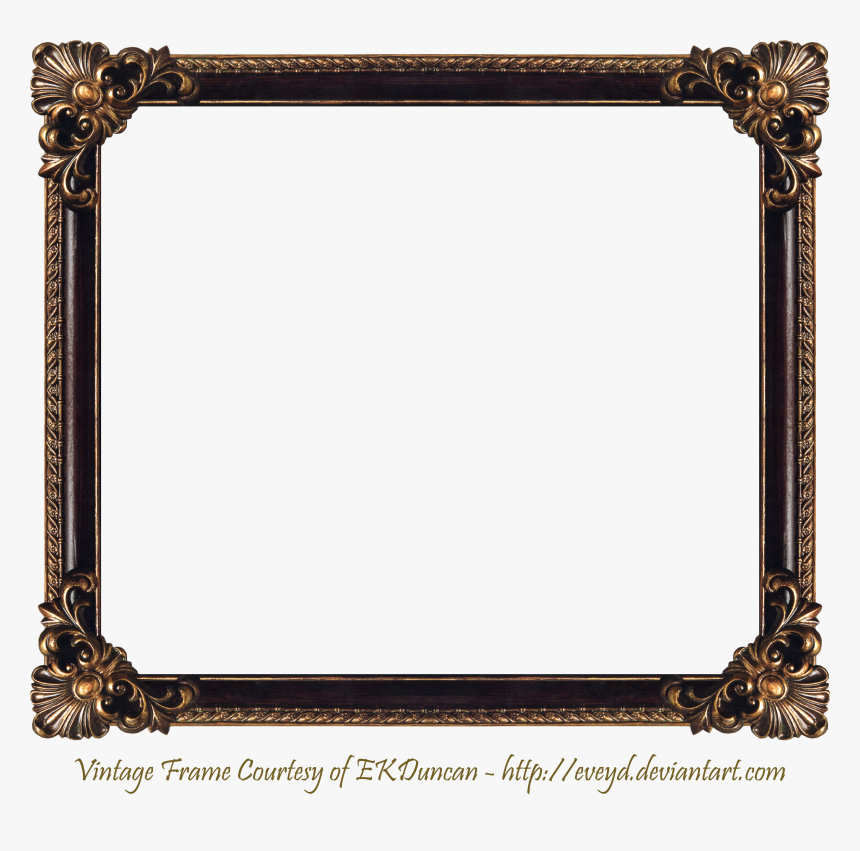 Transparent Old Picture Frame, HD Png Download