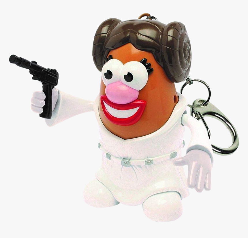 Princess Leia Poptaters 2” Keychain - Mr Potato Head Star Wars, HD Png Download