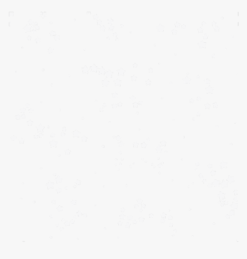 #stars #white #overlay #overlays #icon - Monochrome, HD Png Download