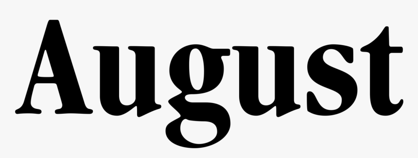 August Logo , Png Download - August Logo, Transparent Png