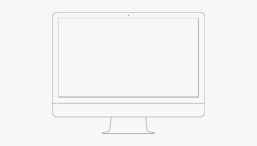 Computer Monitor, HD Png Download