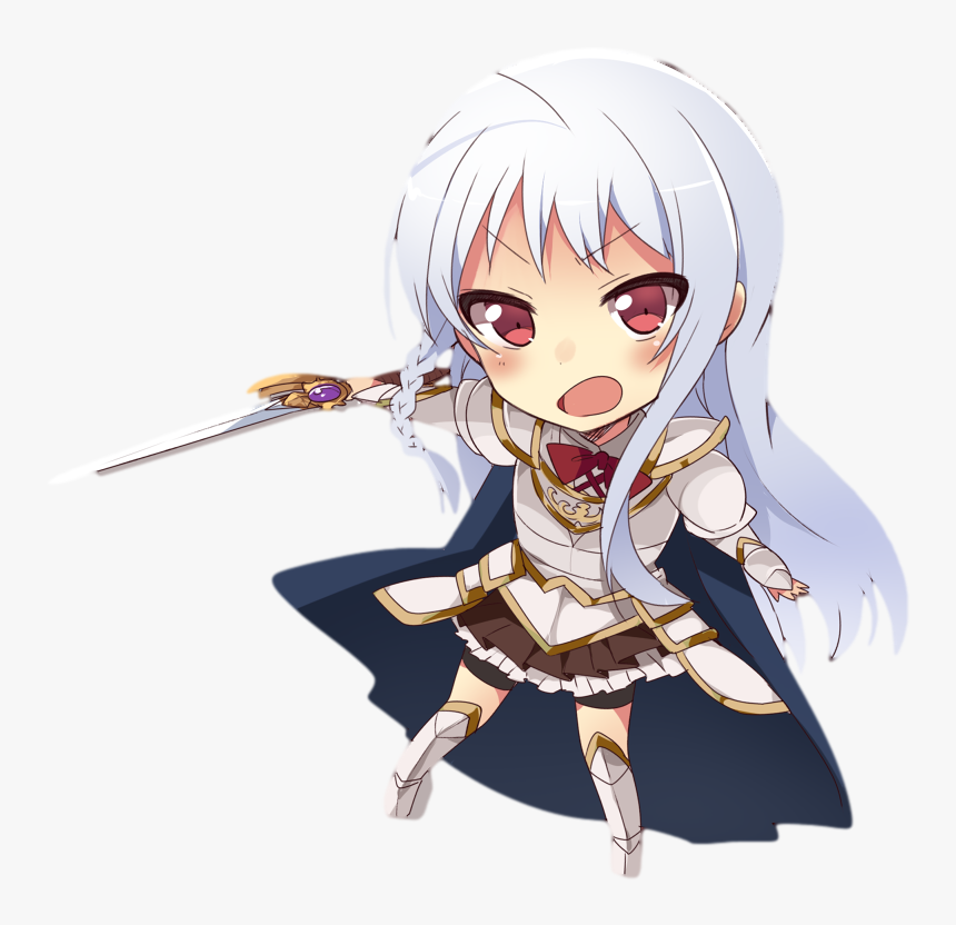 Emi Yusa White Hair, HD Png Download