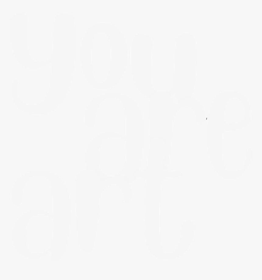 #youareart #aesthetic - Calligraphy, HD Png Download