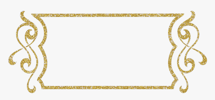 Golden Glitter Frame Png Transparent Png Transparent Png Image Pngitem
