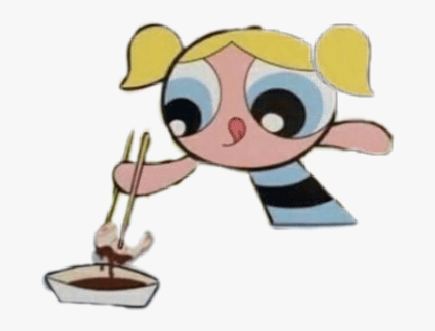 Powerpuff Girls Bubbles Food, HD Png Download