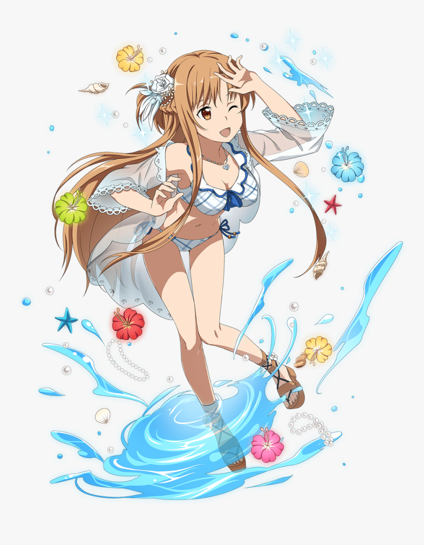 Summer Asuna Sao Md, HD Png Download