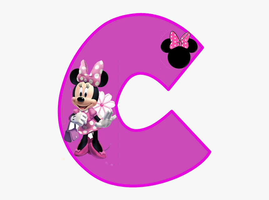 Alfabeto Purpura De Minnie, HD Png Download
