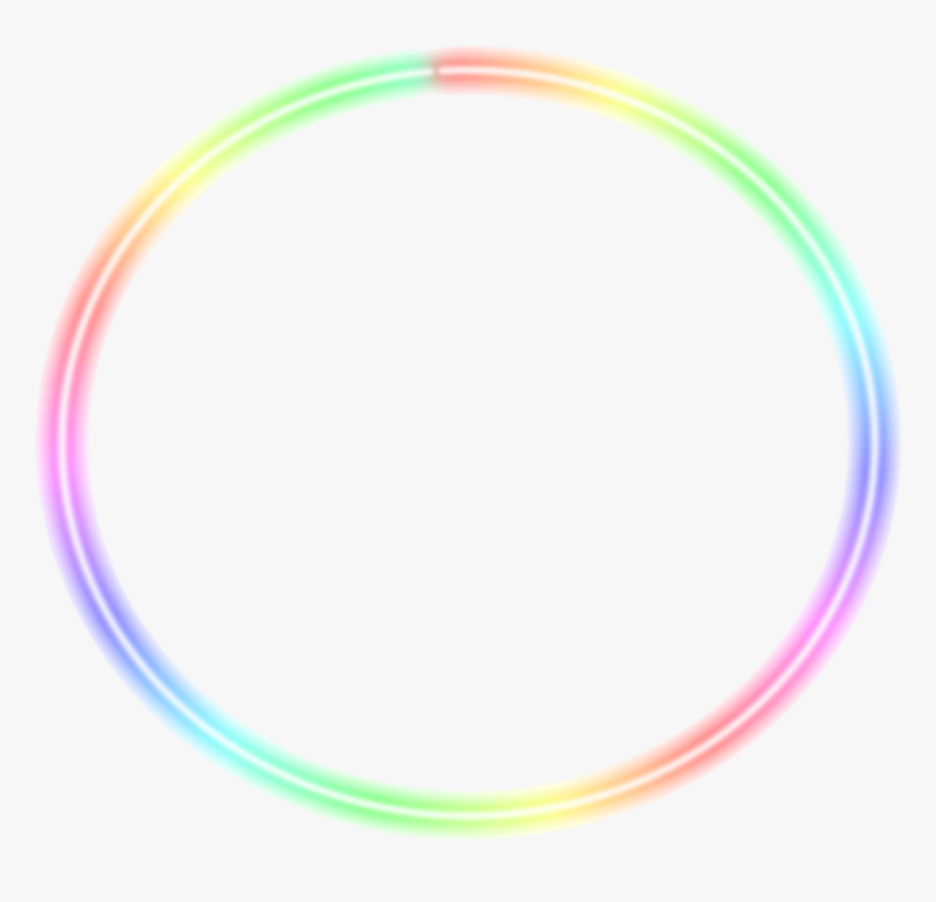 Circulo Neon Png, Transparent Png