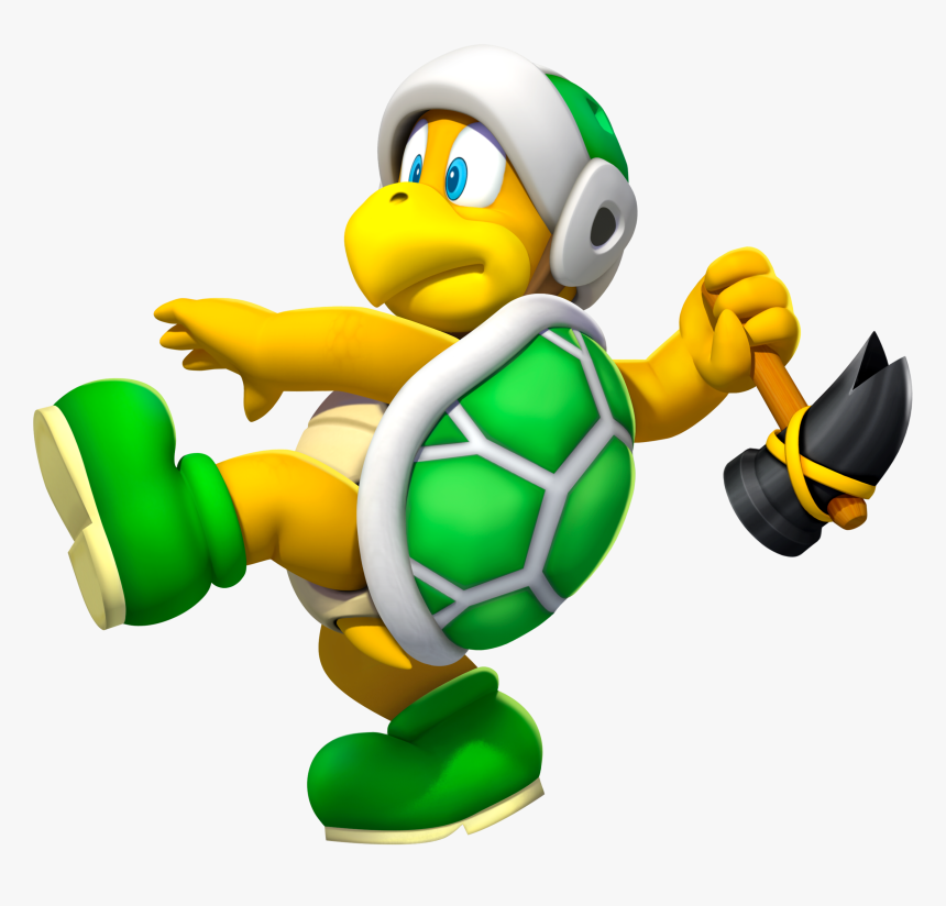 Super Mario Hammer Bro, HD Png Download