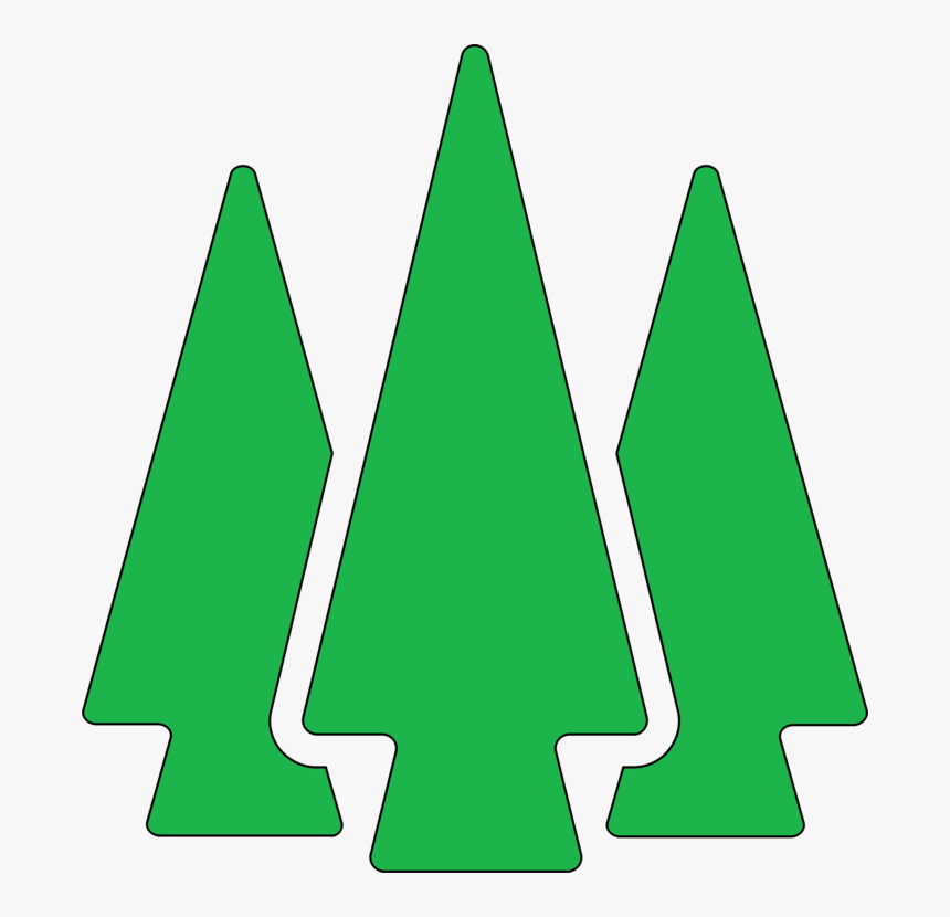 Triangle,area,tree - ป่า ไม้ Png, Transparent Png