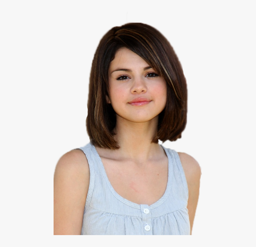 Selena Gomez Hd Png - Selena Gomez Haircut 2009, Transparent Png