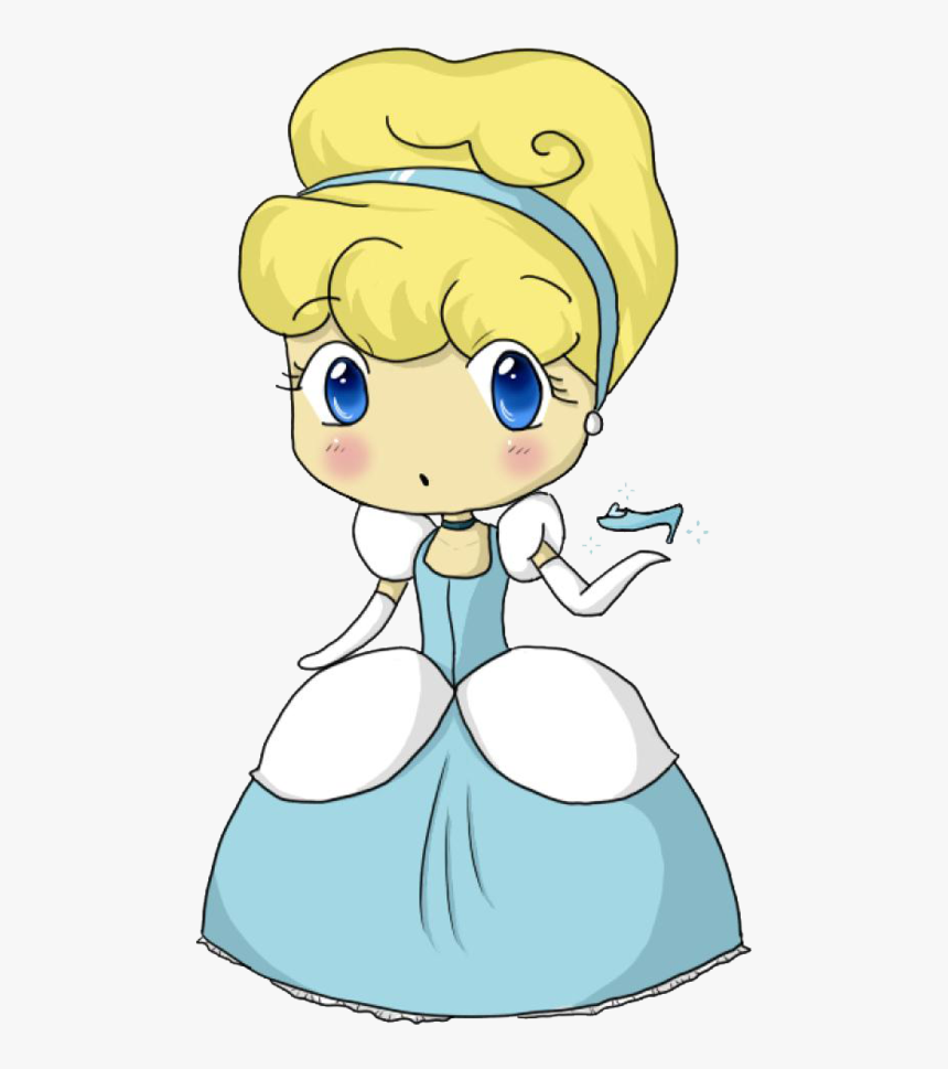 Cinderella Chibi Cartoon, HD Png Download