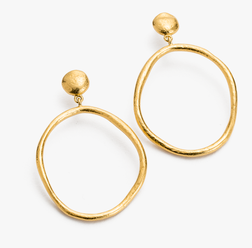 Golden Light Earrings 18k Gold Plated - Earrings, HD Png Download