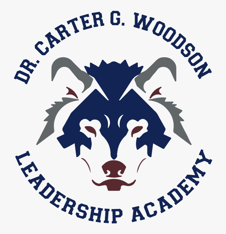 Wolf-logo - Carter G Woodson Leadership Academy, HD Png Download